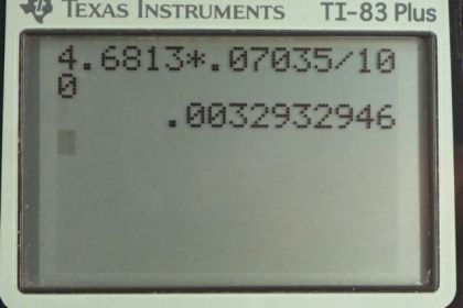 OpenStax College Physics, Chapter 1, Problem 24 (PE) calculator screenshot 3