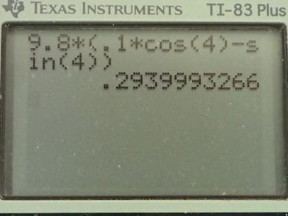 OpenStax College Physics, Chapter 5, Problem 15 (PE) calculator screenshot 2