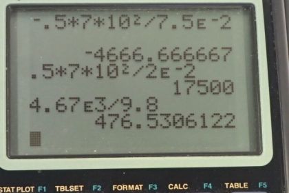OpenStax College Physics, Chapter 7, Problem 14 (PE) calculator screenshot 1