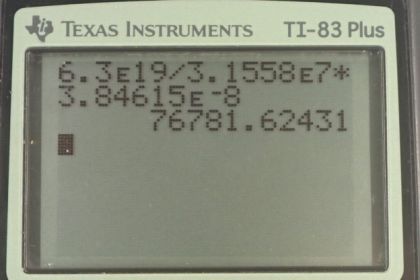 OpenStax College Physics, Chapter 7, Problem 43 (PE) calculator screenshot 4