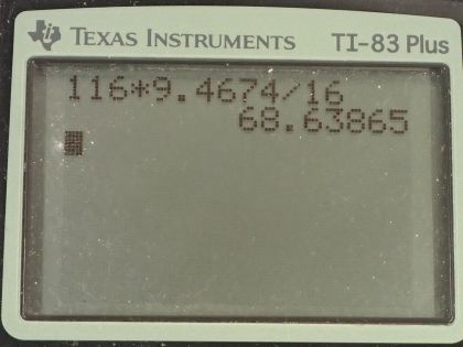 OpenStax College Physics, Chapter 7, Problem 44 (PE) calculator screenshot 2