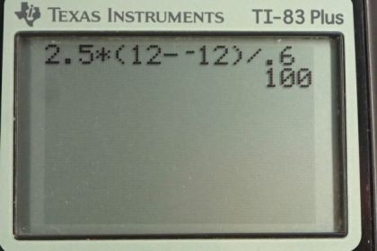 OpenStax College Physics, Chapter 8, Problem 7 (AP) calculator screenshot 1