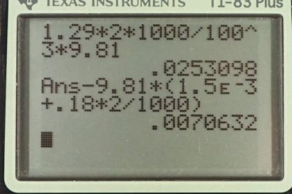 OpenStax College Physics, Chapter 11, Problem 45 (PE) calculator screenshot 1