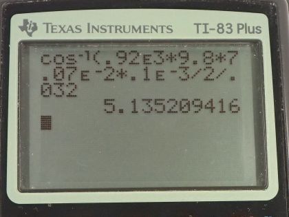 OpenStax College Physics, Chapter 11, Problem 64 (PE) calculator screenshot 1