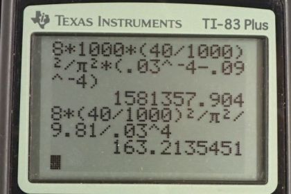 OpenStax College Physics, Chapter 12, Problem 23 (PE) calculator screenshot 1