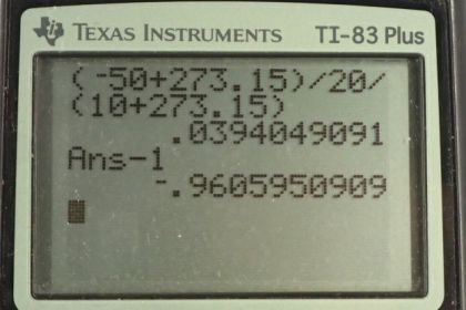 OpenStax College Physics, Chapter 13, Problem 25 (PE) calculator screenshot 1