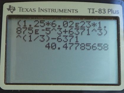 OpenStax College Physics, Chapter 13, Problem 36 (PE) calculator screenshot 2