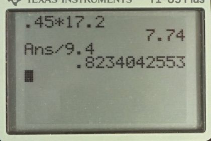 OpenStax College Physics, Chapter 13, Problem 61 (PE) calculator screenshot 1