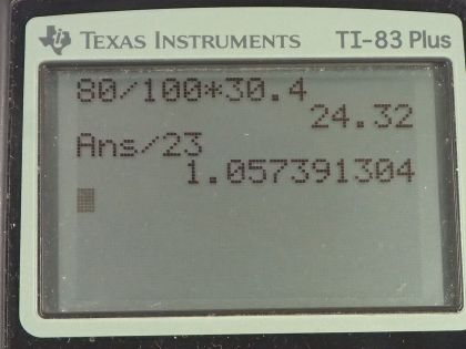 OpenStax College Physics, Chapter 13, Problem 72 (PE) calculator screenshot 1