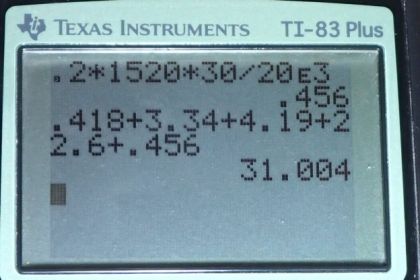 OpenStax College Physics, Chapter 14, Problem 17 (PE) calculator screenshot 3