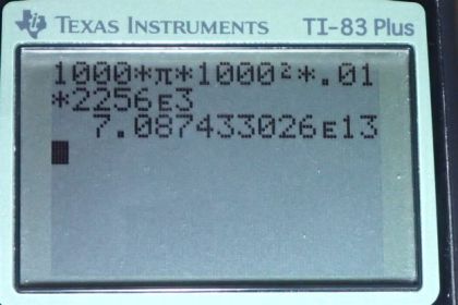 OpenStax College Physics, Chapter 14, Problem 21 (PE) calculator screenshot 1