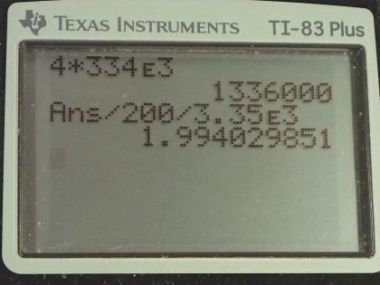 OpenStax College Physics, Chapter 14, Problem 22 (PE) calculator screenshot 1