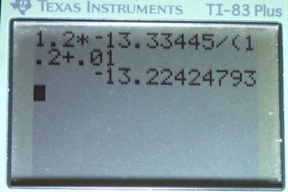 OpenStax College Physics, Chapter 14, Problem 25 (PE) calculator screenshot 2