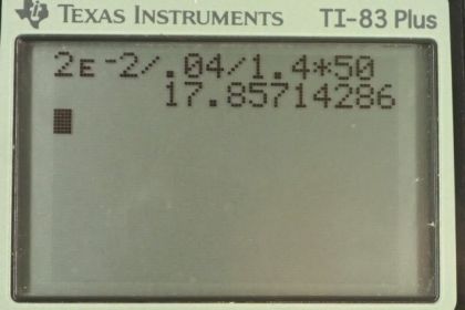 OpenStax College Physics, Chapter 14, Problem 39 (PE) calculator screenshot 1