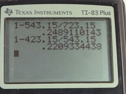 OpenStax College Physics, Chapter 15, Problem 32 (PE) calculator screenshot 2
