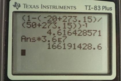 OpenStax College Physics, Chapter 15, Problem 41 (PE) calculator screenshot 1