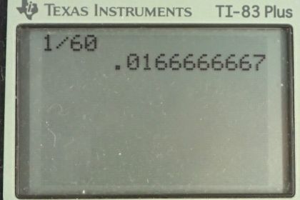 OpenStax College Physics, Chapter 16, Problem 7 (PE) calculator screenshot 1