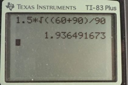 OpenStax College Physics, Chapter 16, Problem 21 (PE) calculator screenshot 1