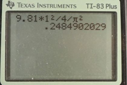 OpenStax College Physics, Chapter 16, Problem 23 (PE) calculator screenshot 1