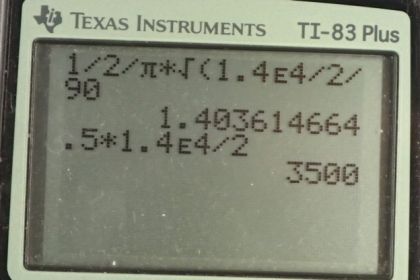 OpenStax College Physics, Chapter 16, Problem 35 (PE) calculator screenshot 3