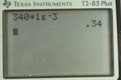 OpenStax College Physics, Chapter 16, Problem 55 (PE) calculator screenshot 1