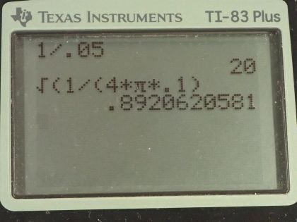 OpenStax College Physics, Chapter 16, Problem 64 (PE) calculator screenshot 1