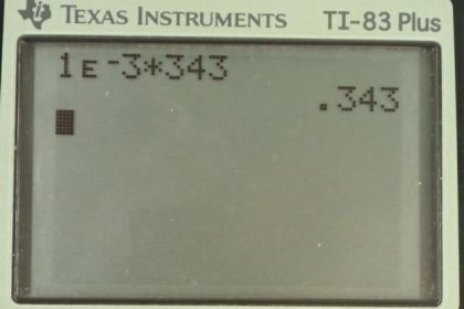 OpenStax College Physics, Chapter 17, Problem 81 (PE) calculator screenshot 1