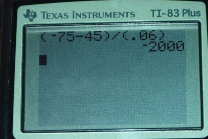 OpenStax College Physics, Chapter 19, Problem 21 (AP) calculator screenshot 1