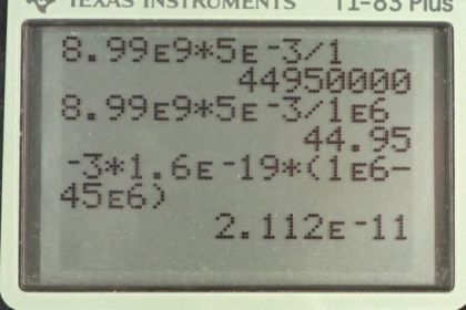 OpenStax College Physics, Chapter 19, Problem 31 (PE) calculator screenshot 1