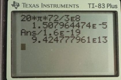 OpenStax College Physics, Chapter 20, Problem 17 (PE) calculator screenshot 1