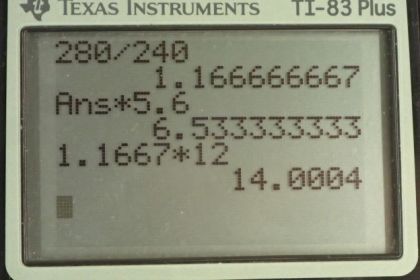 OpenStax College Physics, Chapter 23, Problem 49 (PE) calculator screenshot 1