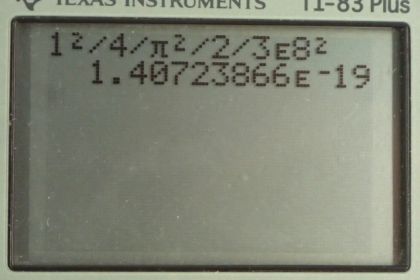 OpenStax College Physics, Chapter 24, Problem 49 (PE) calculator screenshot 1