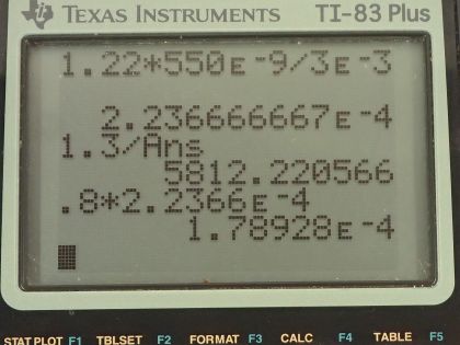 OpenStax College Physics, Chapter 27, Problem 62 (PE) calculator screenshot 1