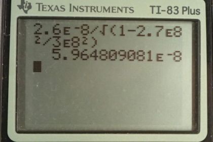 OpenStax College Physics, Chapter 28, Problem 3 (PE) calculator screenshot 1