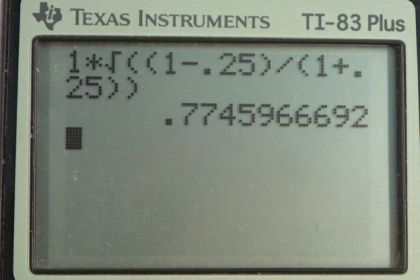 OpenStax College Physics, Chapter 28, Problem 25 (PE) calculator screenshot 1