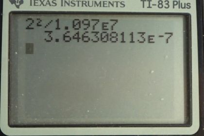 OpenStax College Physics, Chapter 30, Problem 15 (PE) calculator screenshot 1