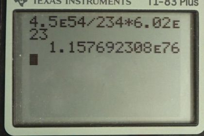 OpenStax College Physics, Chapter 31, Problem 67 (PE) calculator screenshot 2