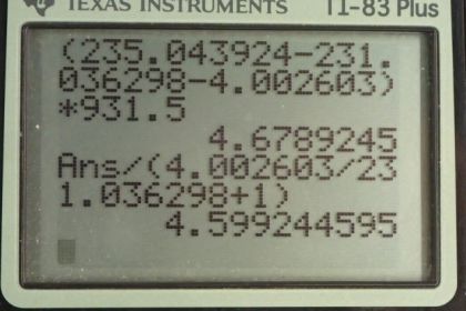 OpenStax College Physics, Chapter 31, Problem 79 (PE) calculator screenshot 1