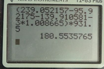 OpenStax College Physics, Chapter 32, Problem 45 (PE) calculator screenshot 1
