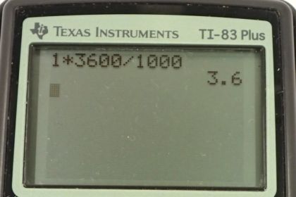 OpenStax College Physics, Chapter 1, Problem 3 (PE) calculator screenshot 1