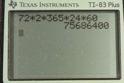 OpenStax College Physics, Chapter 1, Problem 15 (PE) calculator screenshot 1