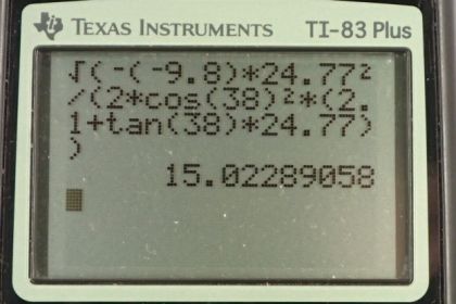 OpenStax College Physics, Chapter 3, Problem 45 (PE) calculator screenshot 1