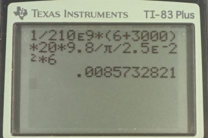 OpenStax College Physics, Chapter 5, Problem 35 (PE) calculator screenshot 1