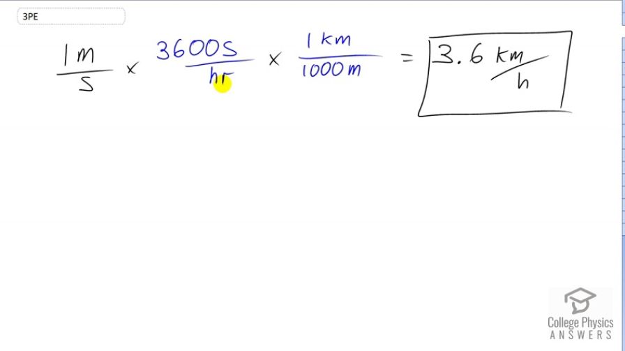 OpenStax College Physics, Chapter 1, Problem 3 (PE) video thumbnail