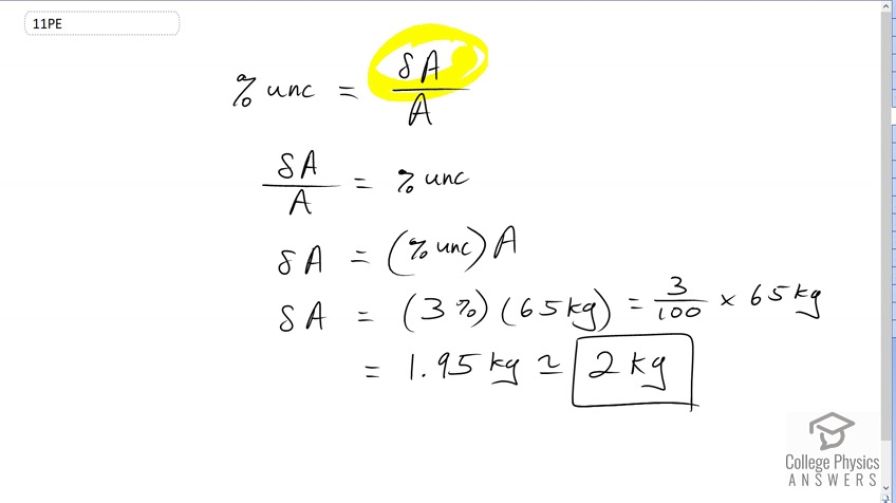 OpenStax College Physics, Chapter 1, Problem 11 (PE) video thumbnail