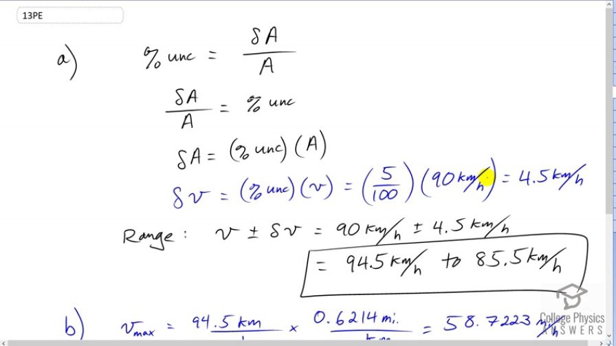 OpenStax College Physics, Chapter 1, Problem 13 (PE) video thumbnail