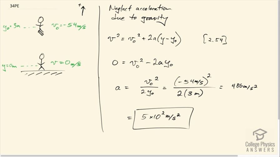 OpenStax College Physics, Chapter 2, Problem 34 (PE) video thumbnail