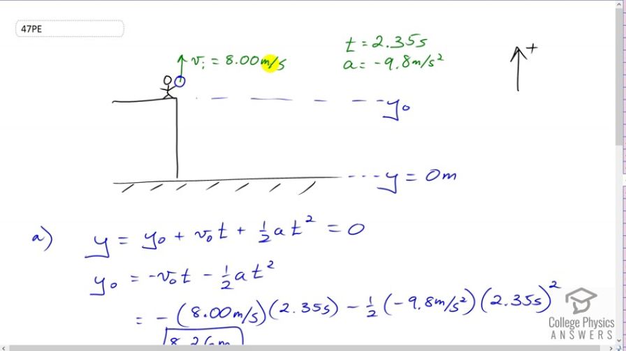 OpenStax College Physics, Chapter 2, Problem 47 (PE) video thumbnail