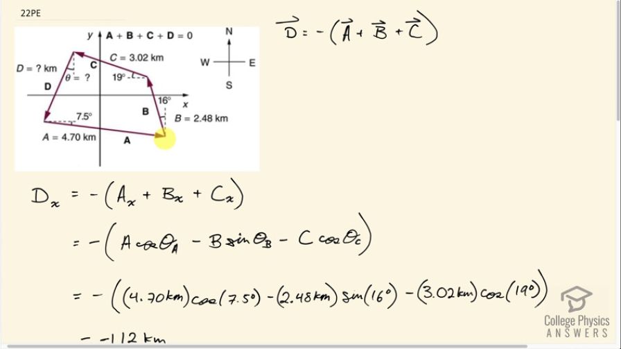 OpenStax College Physics, Chapter 3, Problem 22 (PE) video thumbnail