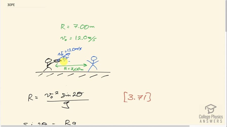 OpenStax College Physics, Chapter 3, Problem 30 (PE) video thumbnail